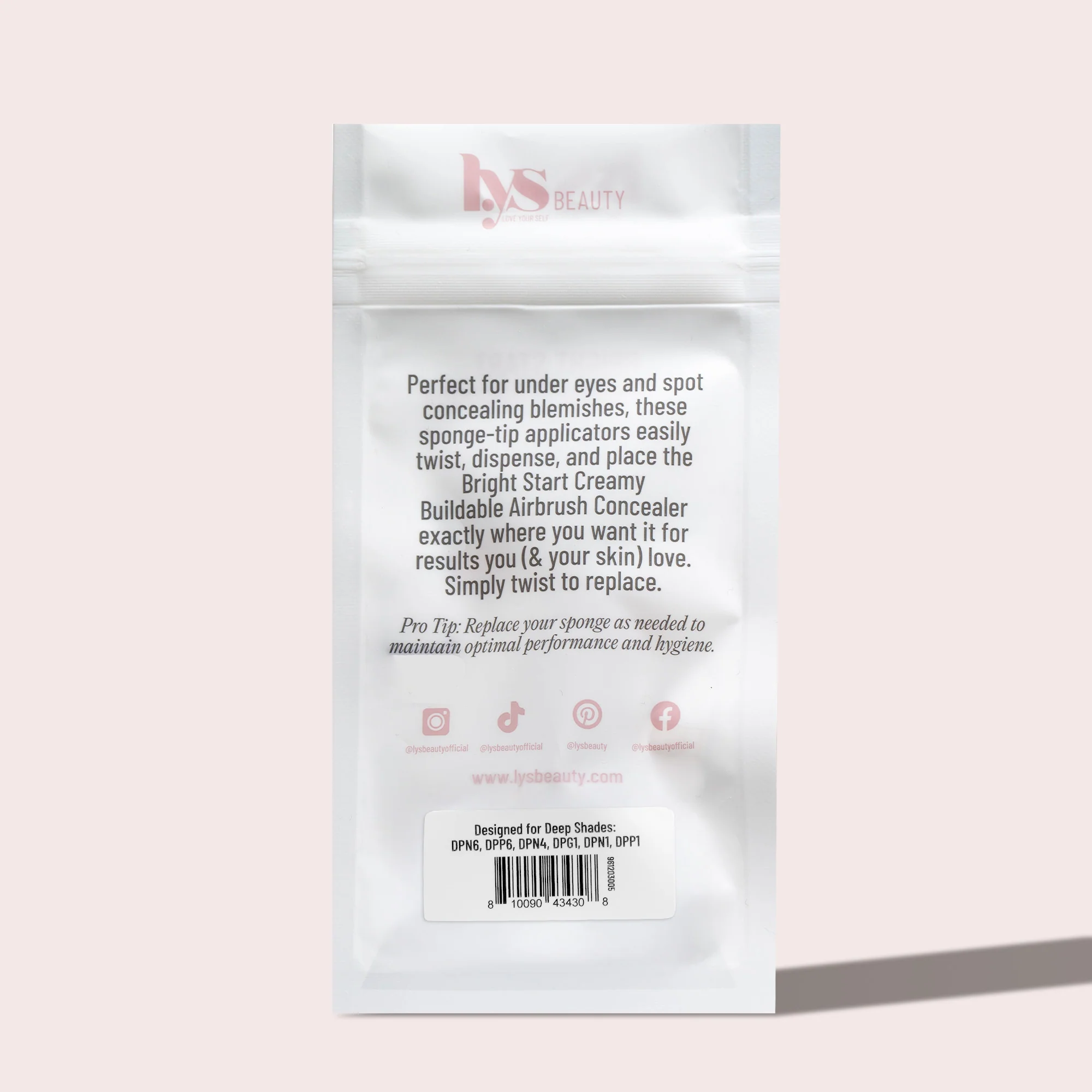 Bright Start Replacement Sponges 3-Piece Concealer Sponge-Tip Replacement Applicator Set - Image 14