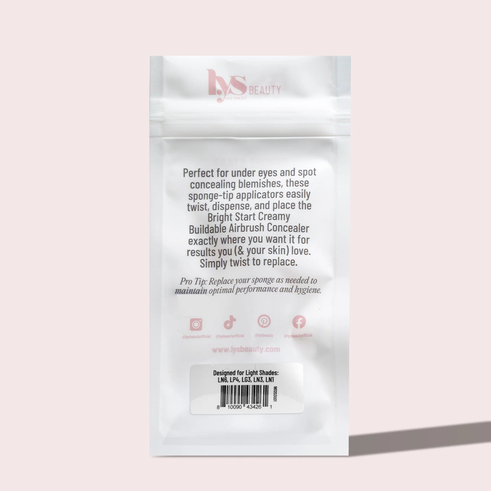 Bright Start Replacement Sponges 3-Piece Concealer Sponge-Tip Replacement Applicator Set - Image 15