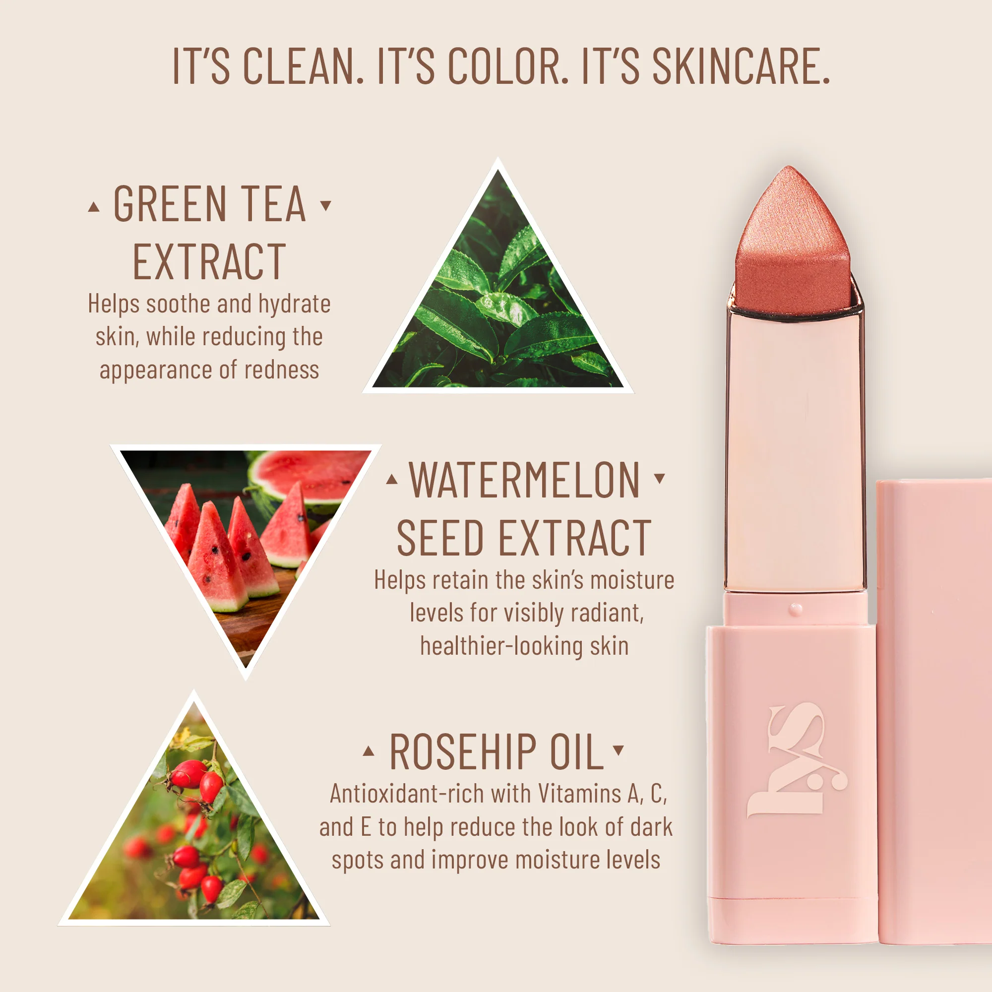 Higher Standard Cream Glow Blush Stick - Image 9