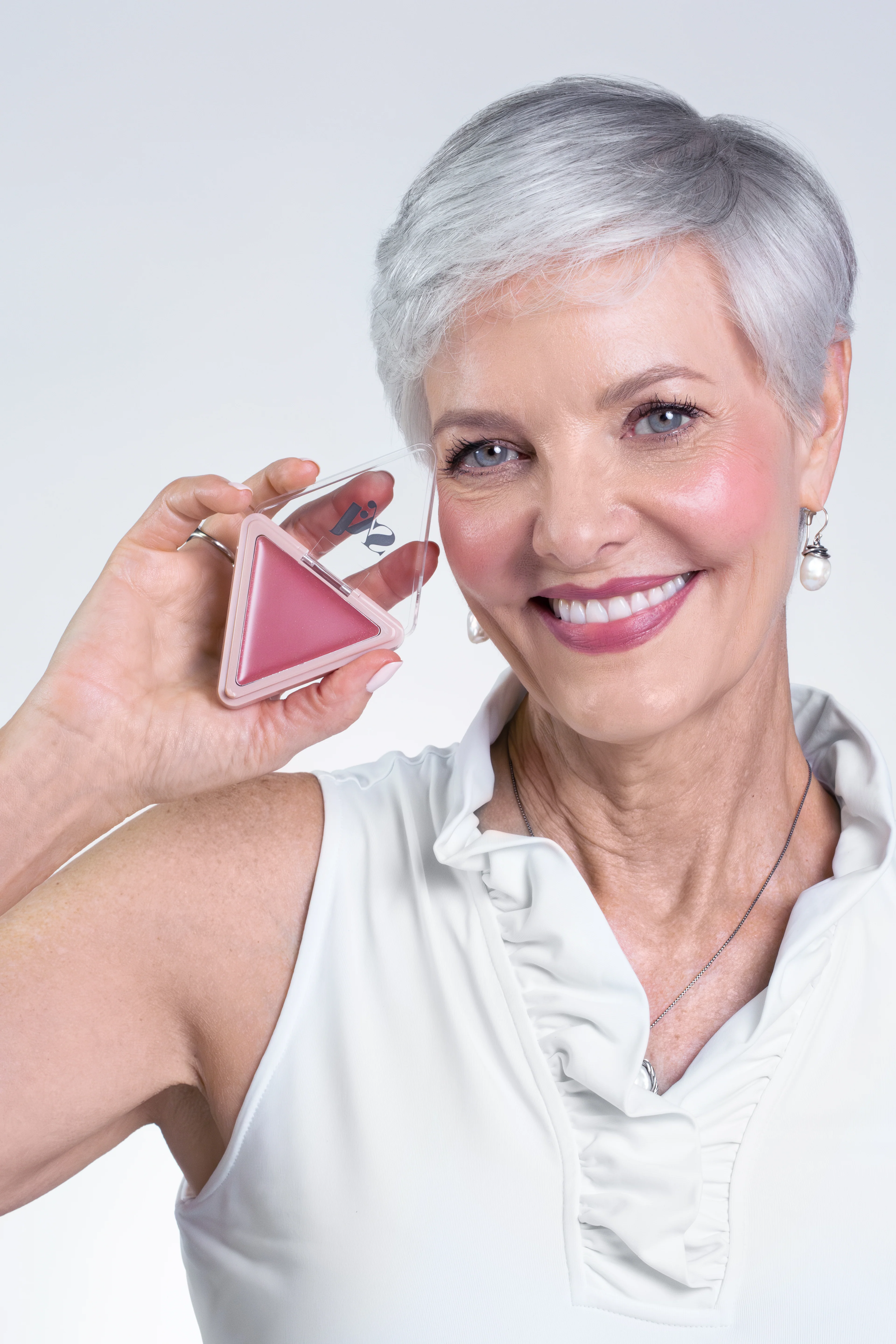 Higher Standard 3pc Satin Matte Cream Blush Set - Image 8