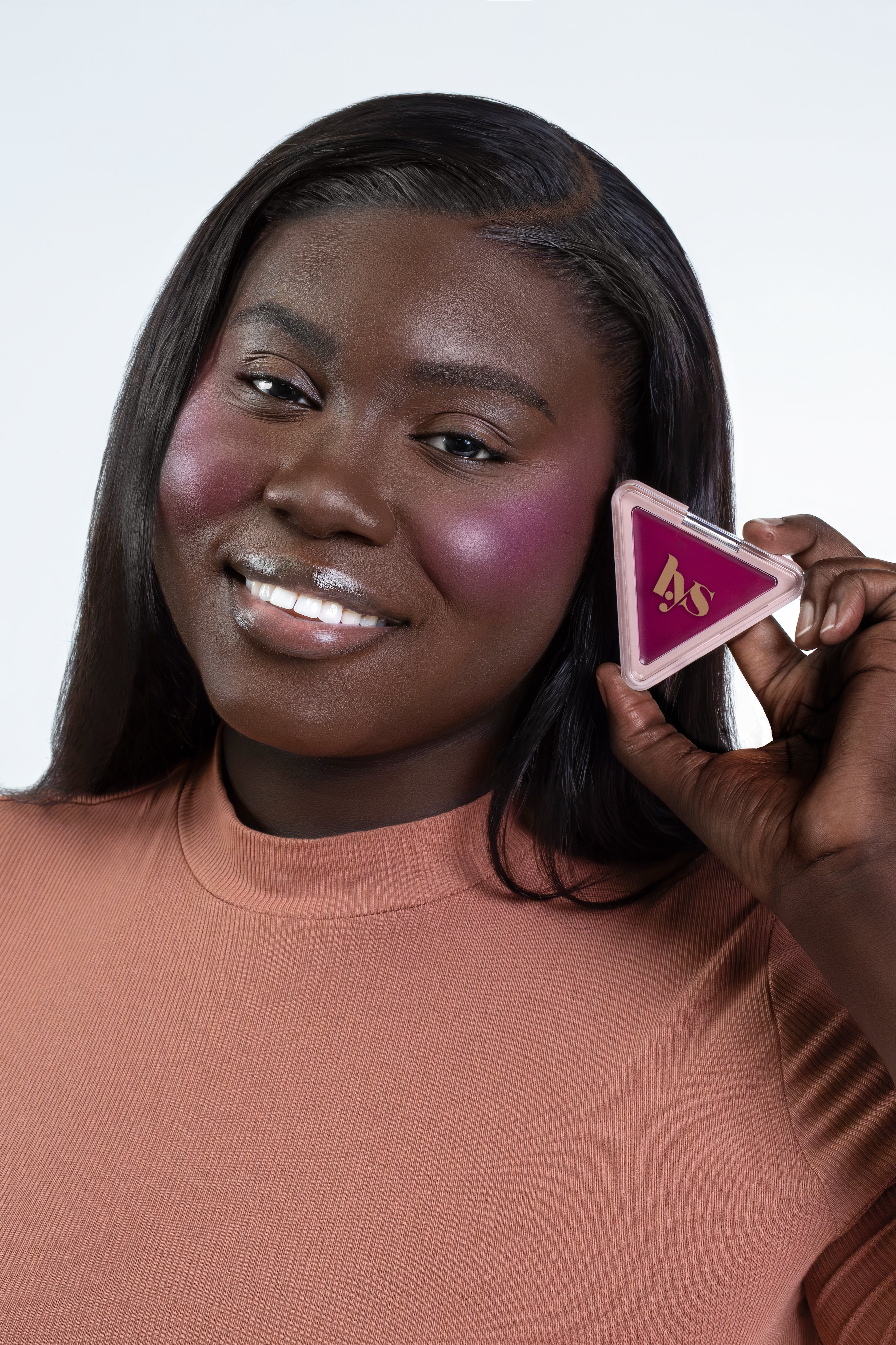 Higher Standard 3pc Satin Matte Cream Blush Set - Image 9