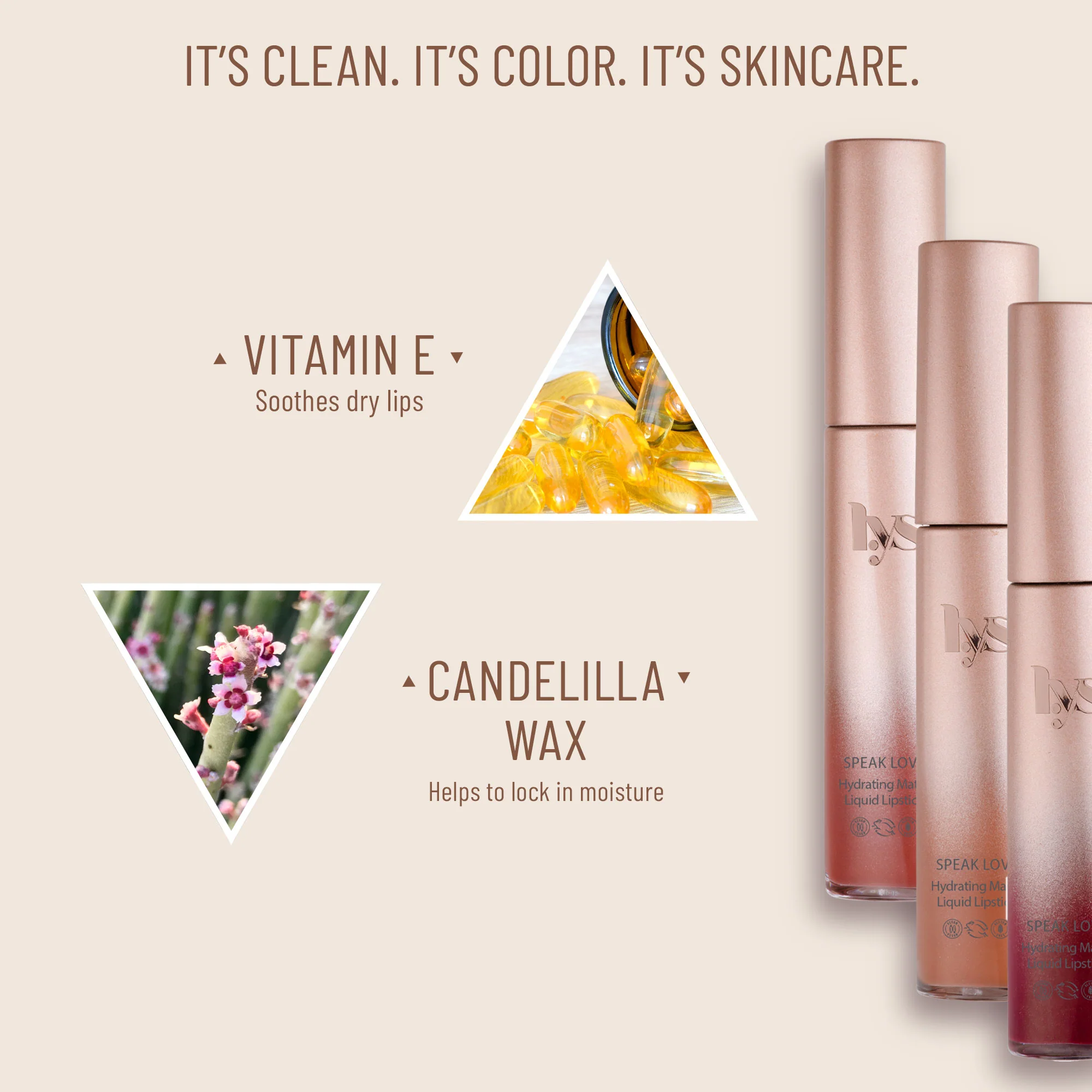 Speak Love 3pc Matte Liquid Lipstick Set - Image 5