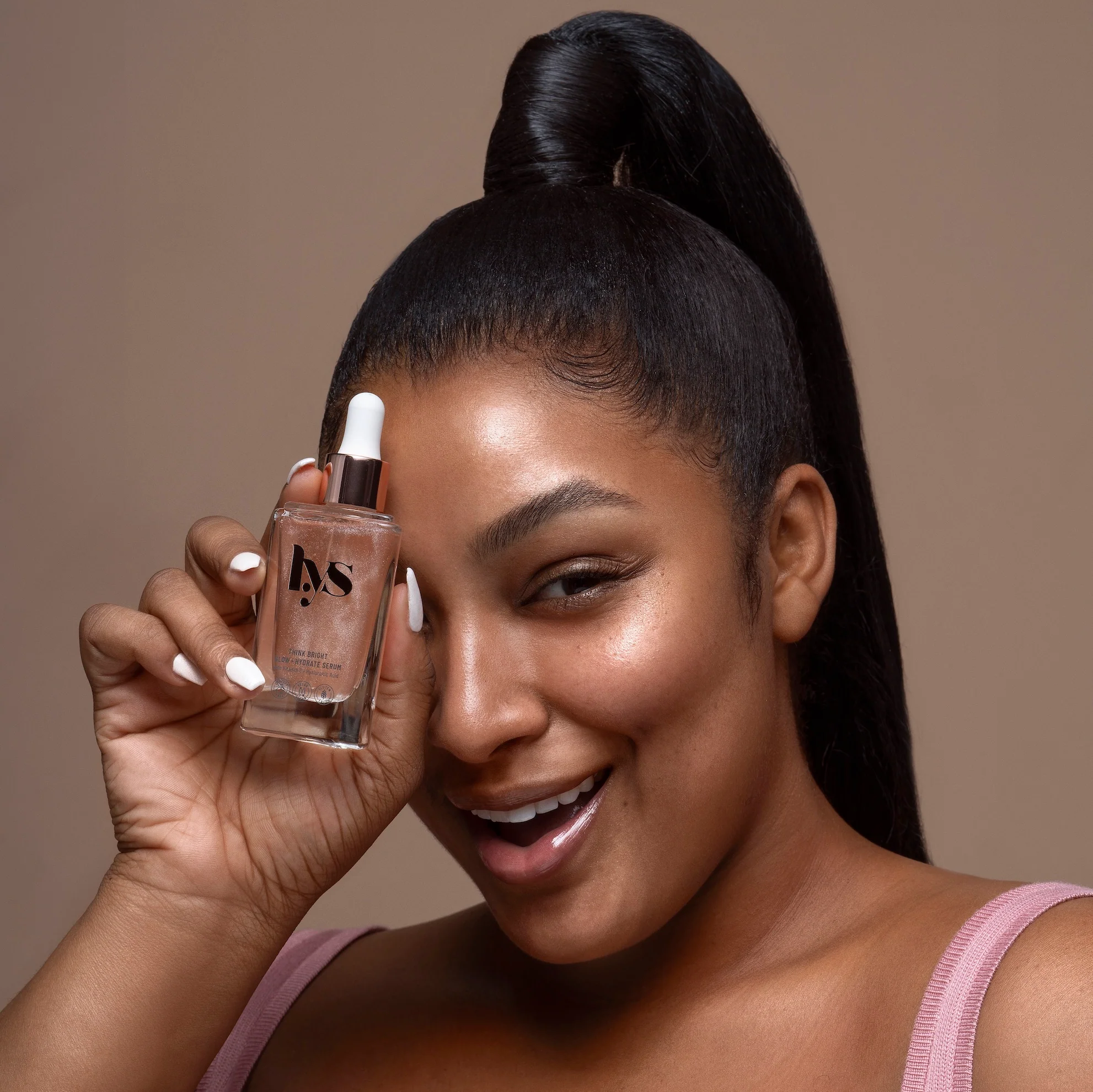 Think Bright Glow + Hydrate Serum with Vitamin C & Hyaluronic Acid - Image 3