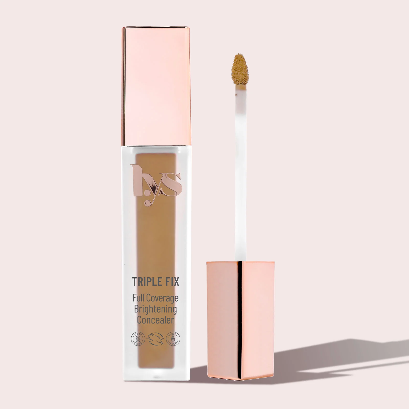 Triple Fix Full Coverage Brightening Concealer with Hyaluronic Acid + Turmeric + Ashwagandha - Image 64